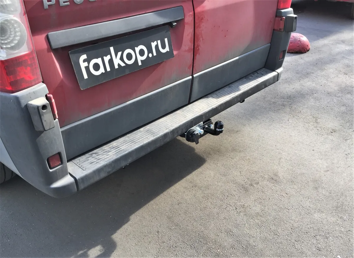 Фаркоп Лидер Плюс для Peugeot Boxer (L1,L2,L3) 2006- P107-FC в Москва