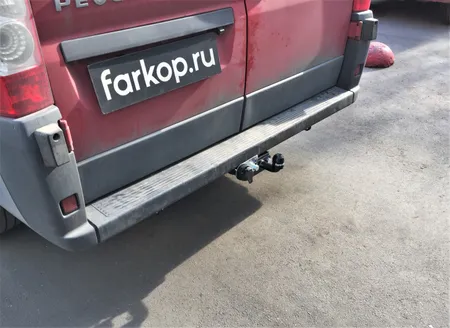 Фаркоп Лидер Плюс для Peugeot Boxer (L1,L2,L3) 2006- P107-FC в Москва