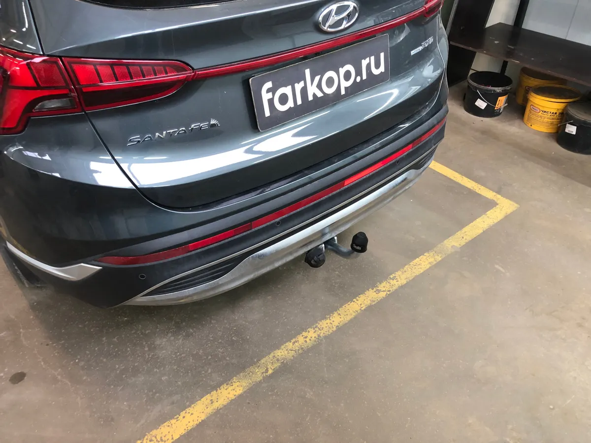 Фаркоп Galia для Hyundai Santa Fe 2020-2024 K050A в Москва Фаркоп Galia для Hyundai Santa Fe 2020-2024 K050A в Москва