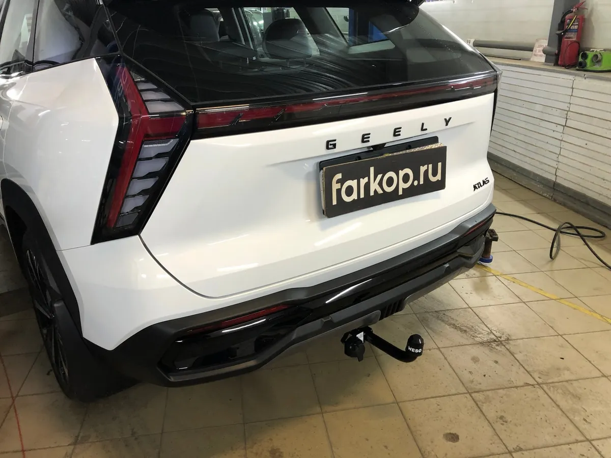 Фаркоп Oris для Geely Atlas 2023- 9030-A в Москва Фаркоп Oris для Geely Atlas 2023- 9030-A в Москва