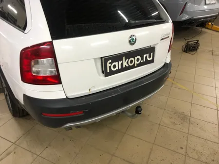 Фаркоп Galia для Skoda Octavia (лифтбек, универсал, вкл. Scout) 2005-2013 S086A в Москва