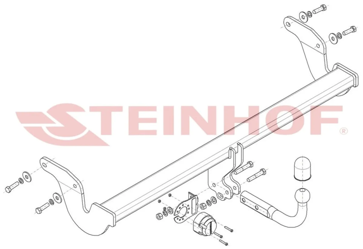 Фаркоп Steinhof для Lexus RX 2022- Арт. L-175 L-175 в Москва Фаркоп Steinhof для Lexus RX 2022- Арт. L-175 L-175 в Москва