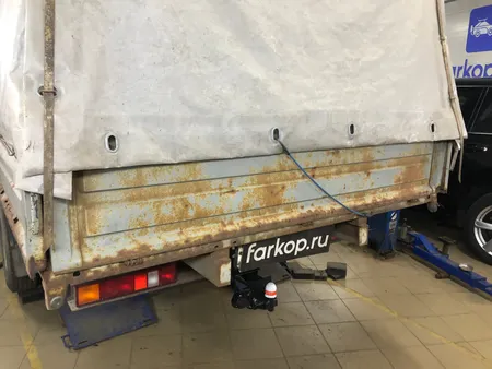 Фаркоп Трейлер для Gaz Газель 330202 удлиненная база (в т.ч. Gaz 33023 Фермер удлин.) Арт. 330202.K2 330202.K2 в Москва
