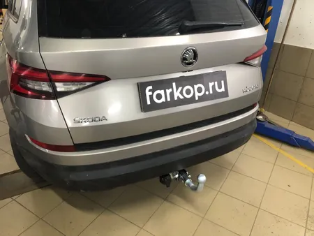 Фаркоп Лидер Плюс для Skoda Kodiaq 2017- V123-BA в Москва