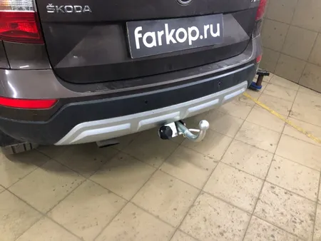 Фаркоп Лидер Плюс для Skoda Yeti 2009-2018 V123-BA в Москва