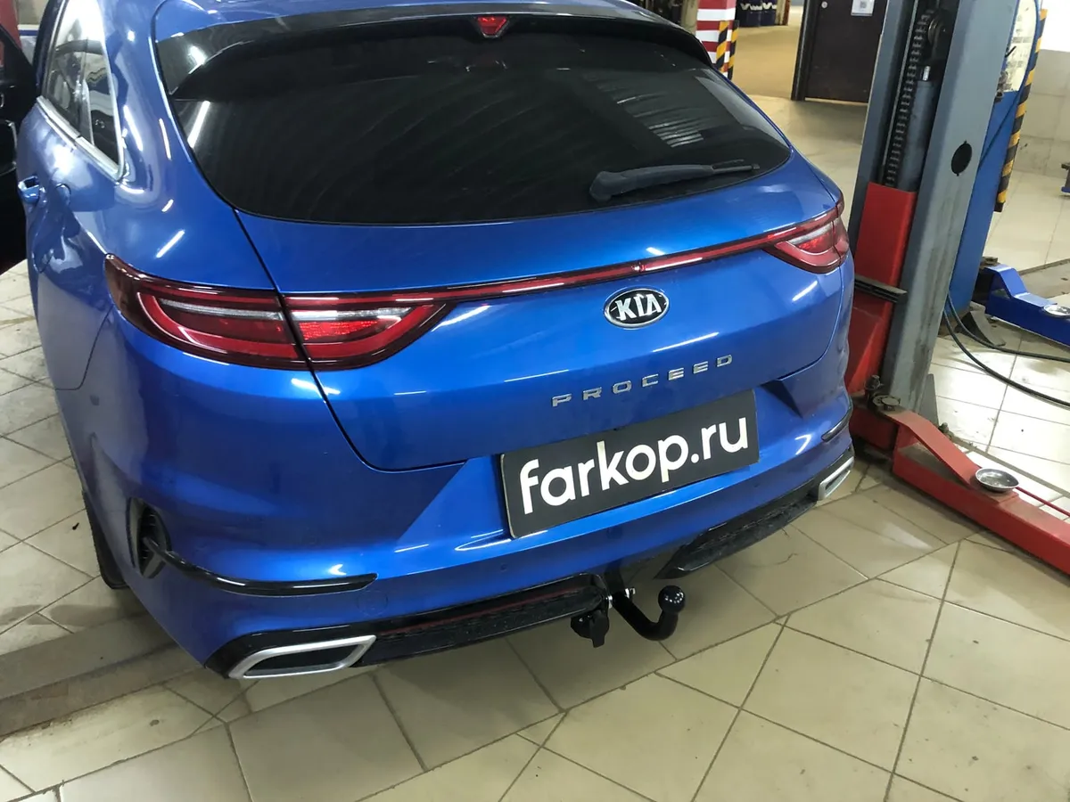 Фаркоп Лидер Плюс для Kia ProCeed (универсал) 2018- K125-A в Москва Фаркоп Лидер Плюс для Kia ProCeed (универсал) 2018- K125-A в Москва