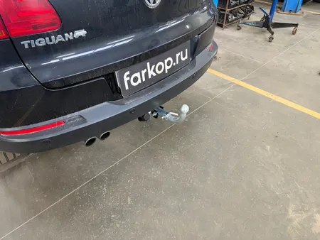 Фаркоп Лидер Плюс для Volkswagen Tiguan 2007-2017 V123-BA в Москва