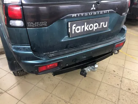 Фаркоп Лидер Плюс для Mitsubishi Pajero Sport 1998-2008 M107-F в Москва