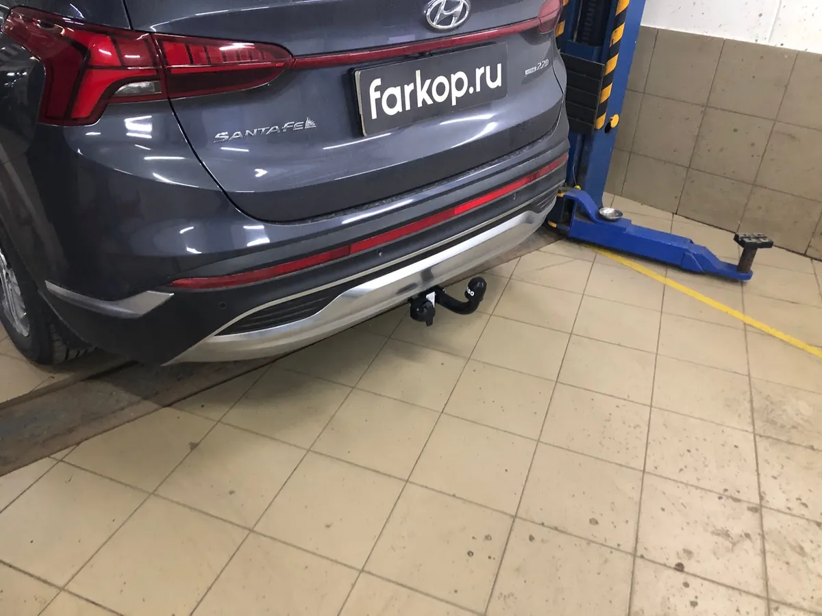 Фаркоп Oris для Hyundai Santa Fe 2020-2024 6768-A в Москва Фаркоп Oris для Hyundai Santa Fe 2020-2024 6768-A в Москва