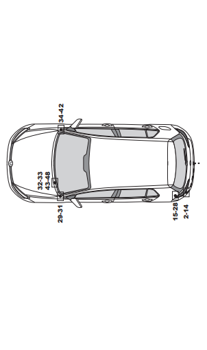 Электрика фаркопа RamredAC (7-полюсная) Audi A3 2012- для авто с подготовкой 425007-T в 