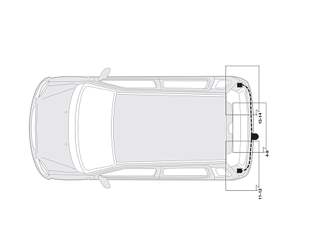 Электрика фаркопа Hak-System (13 pin) для Opel Agila 2004-2008 26500509 в 