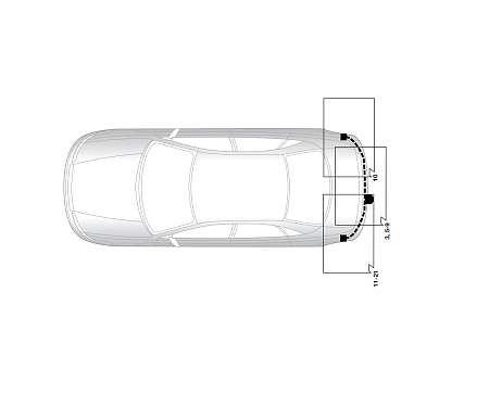 Электрика фаркопа Hak-System (7 pin) для Kia Rio 2005-2011 16100519 в 