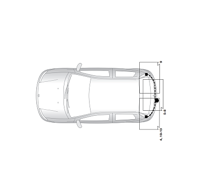 Электрика фаркопа Hak-System (7 pin) для Mitsubishi Colt 2005-2011 16130504 в 