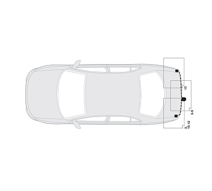 Электрика фаркопа Hak-System (13 pin) для Toyota Avensis 2003-2008 26250504 в 