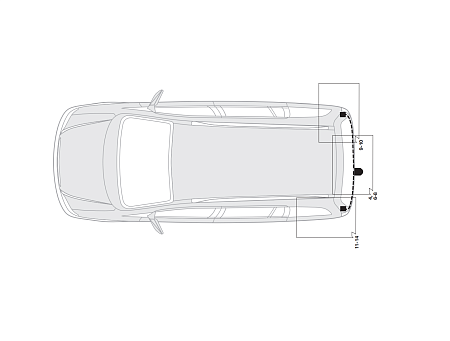 Электрика фаркопа Hak-System (7 pin) для Opel Meriva 2003-2010 16150518 в 