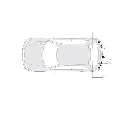 Электрика фаркопа Hak-System (7 pin) для Mazda Premacy 1999-2005 16120502 в 