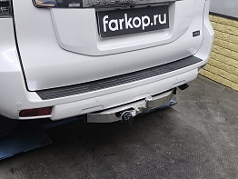 Установили фаркоп Baltex для Toyota Land Cruiser Prado J150 2009-2023