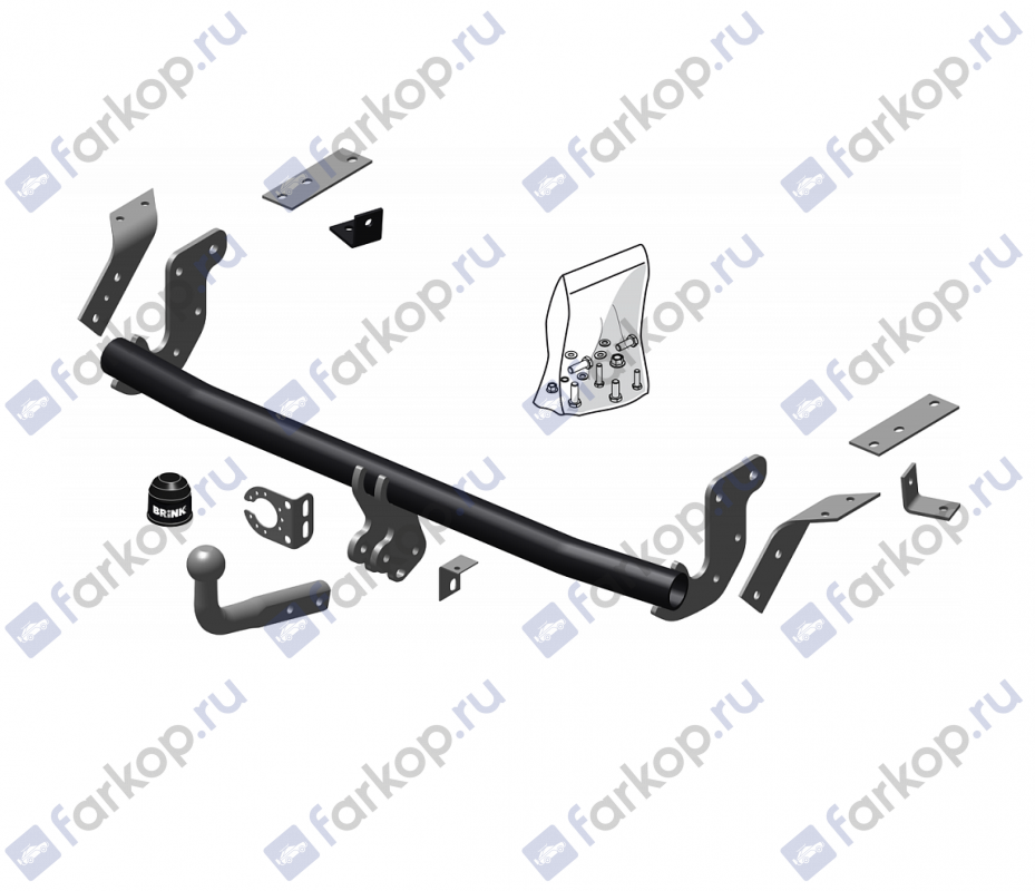 Фаркоп Brink для Citroen C4 Aircross 2012-2017 567200 в 