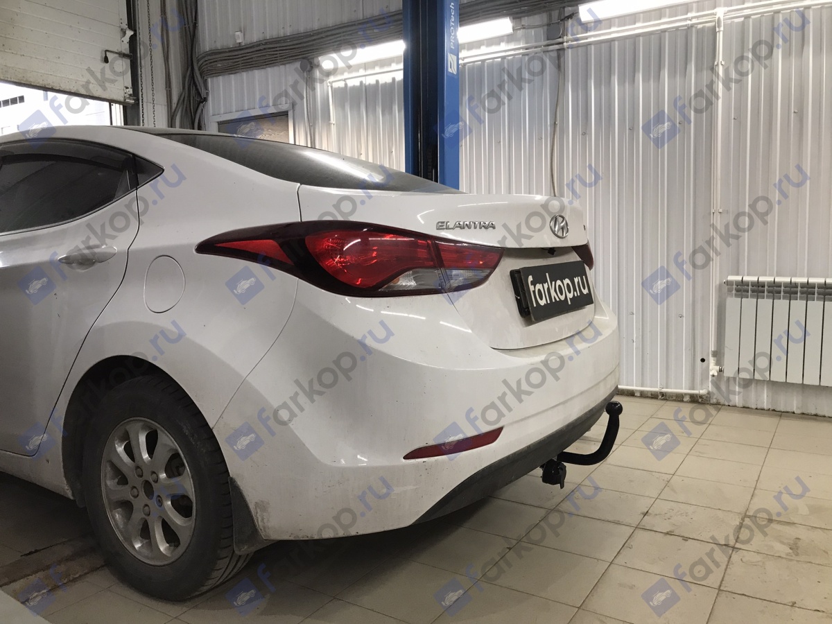 Фаркоп Лидер Плюс для Hyundai Elantra (седан) 2010-2014 H225-A в 