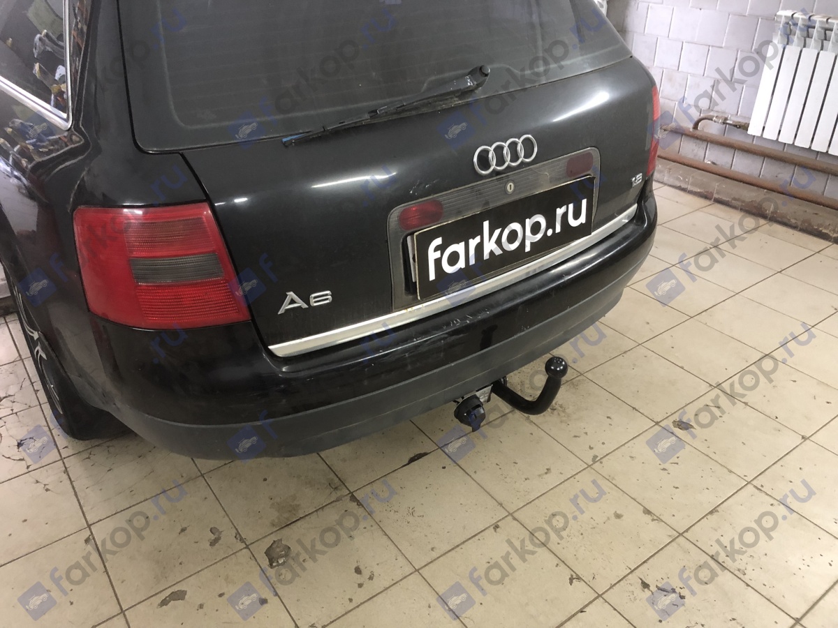 Фаркоп Лидер Плюс для Audi A6 (седан, универсал) 1997-2004 A103-A в 