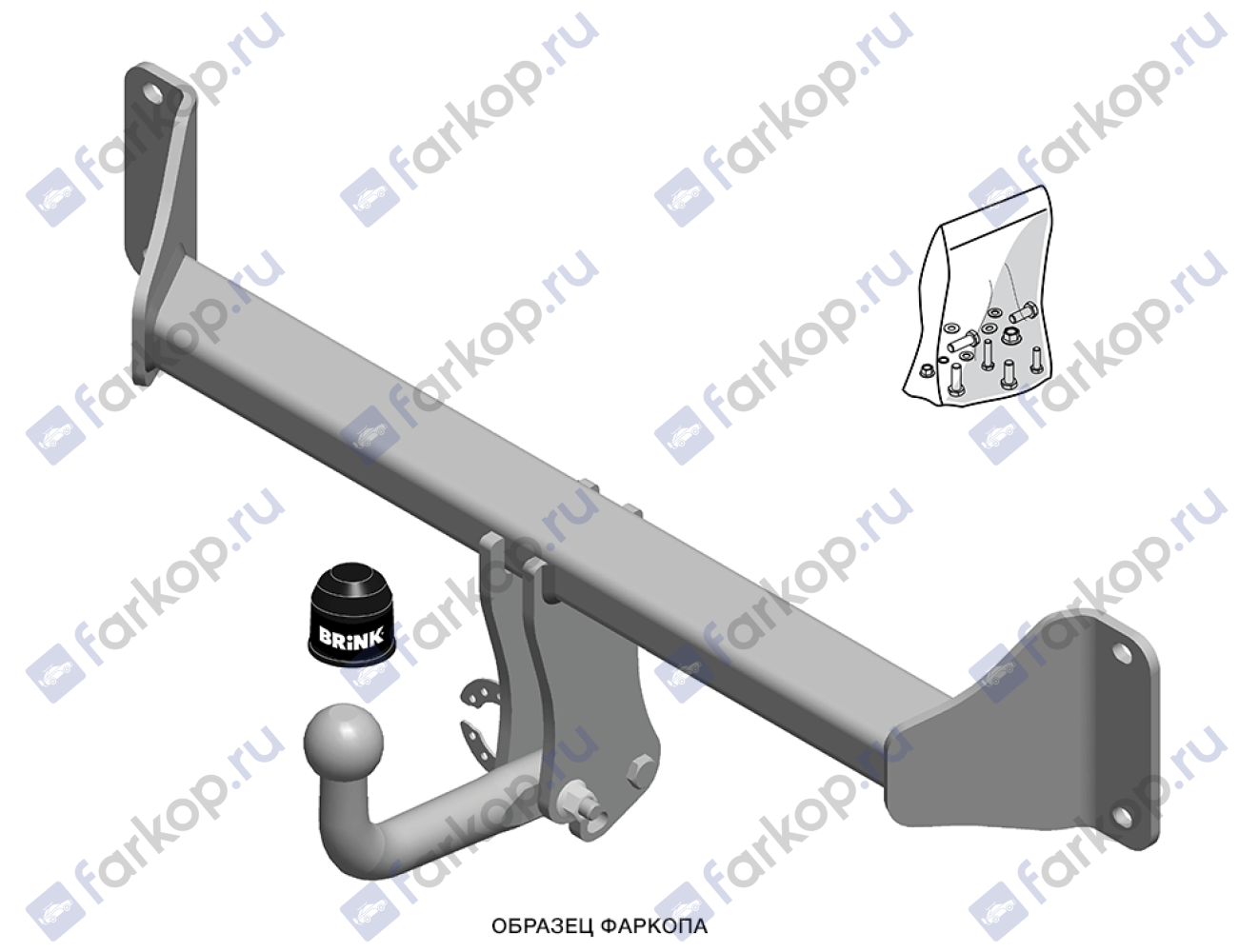 Фаркоп Brink для Mercedes G-class 1990-2018 195100 в 