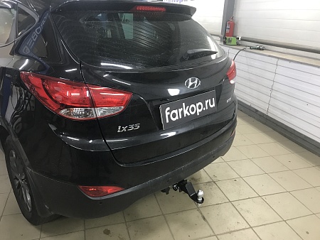 Фаркоп Лидер Плюс для Hyundai ix35 2010-2015 K112-E в 