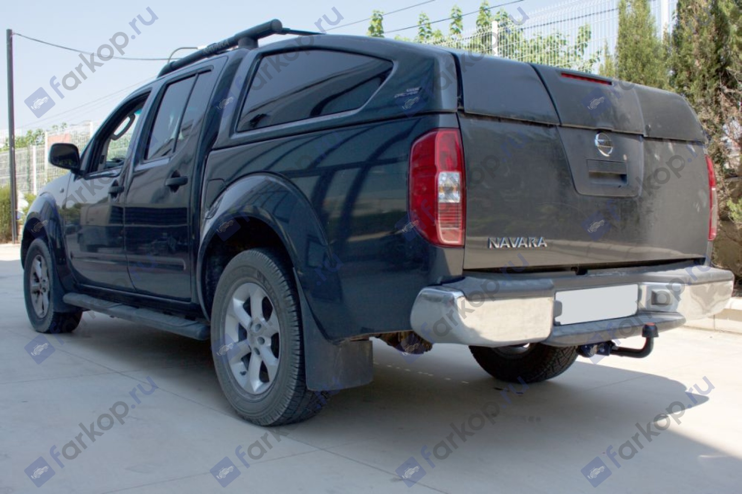 Фаркоп Aragon для Nissan Navara 2005-2015 E4404CA в 