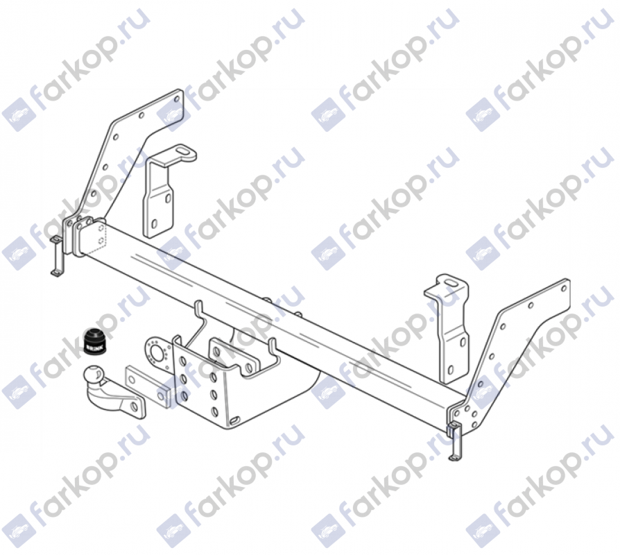 Фаркоп Brink для Mazda BT-50 2006-2012 482600 в 