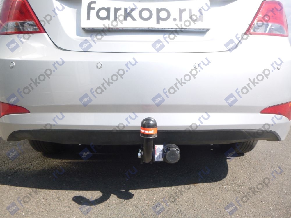 Фаркоп Oris для Hyundai Solaris (седан, хетчбек) 2010-2017 4254-A в 